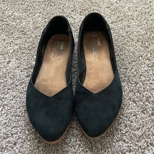 Toms Suede Flat